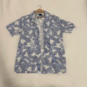 Club Monaco Mens button down t-shirt